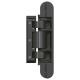 TECTUS TEG 310 2D 60 concealed hinge for glass doors, black RAL9005