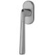 TESS window handle, satin chrome+ polished chrome