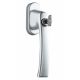 Lockable window handle GLOBE 35/10, F1 silver