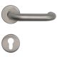 TRAMIN handle/rose set.PZ EN-1906-BK3, stainless steel