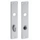237 Z long backplate set WC78, natural aluminium tone F1