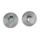 WC lock with indicator IN.04.234, stainless steel