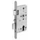 Self-locking emergency exit lock, E function, PZ72-55/20mm, stainless steel, RIGHT