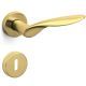 WIND M187 handle/rose set, BB, gold tone PVD, satin (TS)
