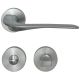 WIND handle/rose 023 set WC 233NT, chrome-plated matt