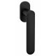 Logu rokturis ZAVI D.K. Tilt&Turn, rozetes biezums 6mm, ass 7x42, melns | SBUNPARTNERI.lv
