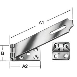 Safety hasp & staple 000021