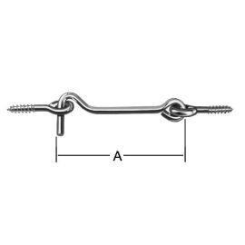 Hook and eye latch 00082