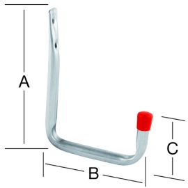 U-shape wall hook 01450