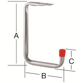 U-shape ceiling hook 01453