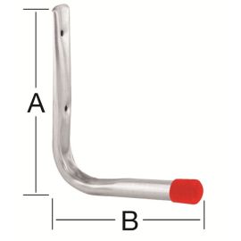 L-formas sienas āķis 01476