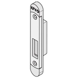 Strike plate with casing KFV 2500-08-20-1R