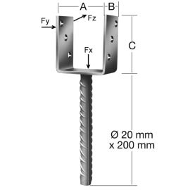 Vieglie brusu zābaki 71314-320 (B-tips)
