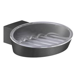 Soap holder ErgoSystem® A100 82.8460.00012 anthracite grey metallic/plastic