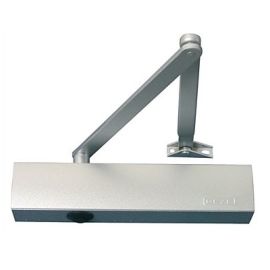 Durvju aizvērējs GEZE TS 4000 S ar standarta vērējroku, sudraba krāsa