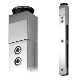 Ass eņģe stikla durvīm MWE AKZENT R