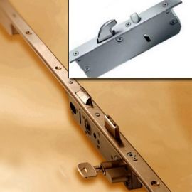 Daudzpunktu slēdzene ar slēgšanas āķiem KFV AS2750 / AS2752