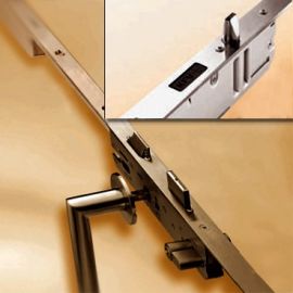 Multi-point lock with round bolts KFV AS4340