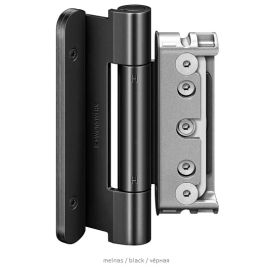 Regulējamu eņģu komplekts ārdurvīm ar caurejošu falces blīvējumu BAKA Protect 4010 3D FD MSTS M