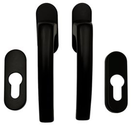 Handle set DIECKMANN 1002/2703 PZ for balcony doors F12