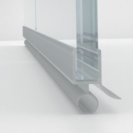 Bottom sealing profile for shower unit