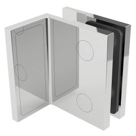 Shower angle connector ELENA - wall/glass90°