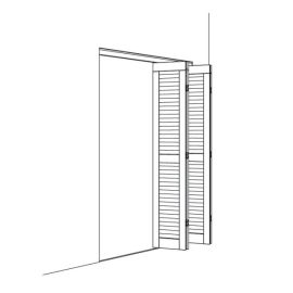 HAWA FRONTFOLD 30 mehānismu sistēma salokāmi bīdāmiem slēģiem