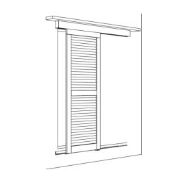 HAWA FRONTSLIDE 100 A mehānismu sistēma bīdāmiem slēģiem