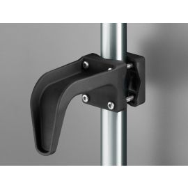 Hands-free forearm door opener for pull handles