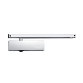 Door closer GEZE TS 3000 V standard with guide rail TS 5000/3000, silver