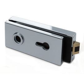 Horizontālā slēdzene pilnstikla durvīm LQ 681WSC PZ