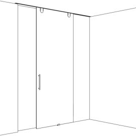 HAWA JUNIOR 120 GP sliding system for glass doors