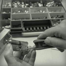 Service - assembly of JNF modular profile cylinders