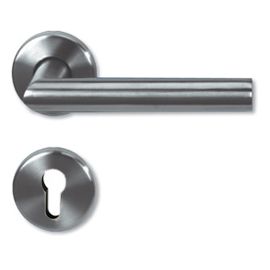 Door handle for fireproof doors MONACO II-R BK3 FS