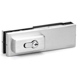 Corner lock for all-glass doors GEZE PL50