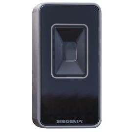 SI-BUS Plug&Play access control system for wooden doors with SURFACE FINGERPRINT SCANNER