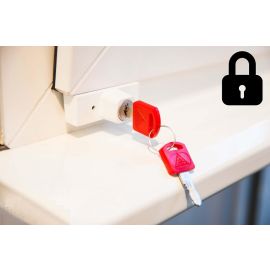 Logu blokators ar slēgšanas cilindru