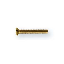 Skrūve 5x45mm, matēts misiņš