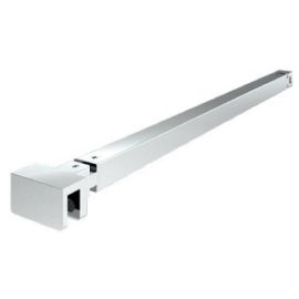 Stabilisation rod SQUARE 415 mm - wall/glass 90°