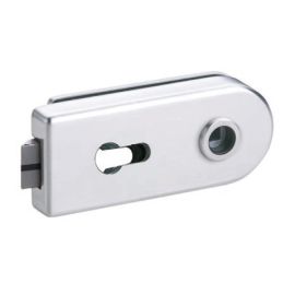 Glass door lock VALENCIA PZ/BAC