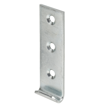 Locking hook, straight, 103x30x3, galvanised