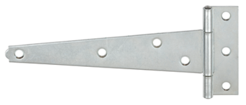 T-veida eņģes, 150x72x2 mm, cinkotas