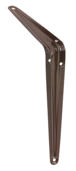 Sheet steel bracket, 200x250, brown