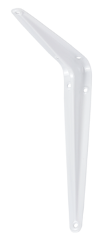 Sheet steel bracket, 200x250, white