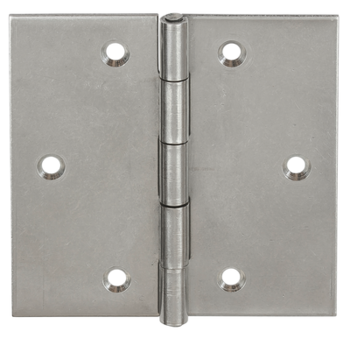 Square hinges, 60x60x1,4mm, galvanised