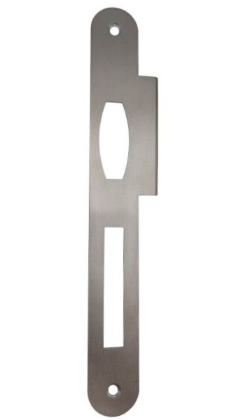 0488/41LA Strike plate for rolling latch lock, st.steel, LH