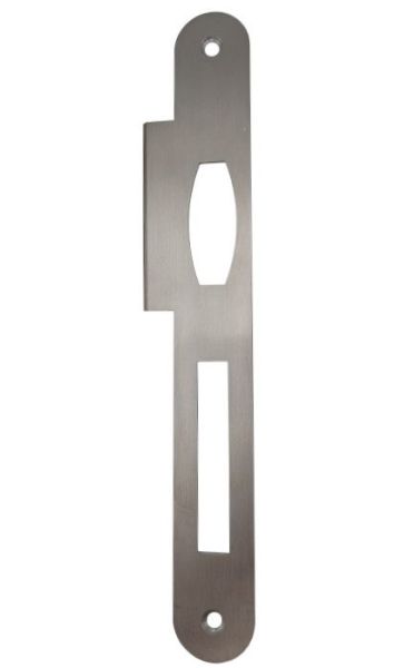 0488/41RA Strike plate for rolling latch lock, st.steel, RH