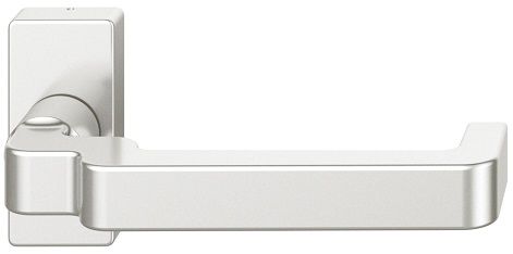 Profilrāmju durvju rokturis 06 1134, bez ass uz kantainas rozetes, □8 mm, alumīnijs dabīgā tonī F1