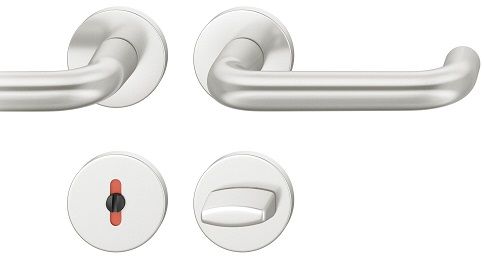 Rokt./apaļo rozešu grt.WC, DB 39-58 mm, alumīnijs F1