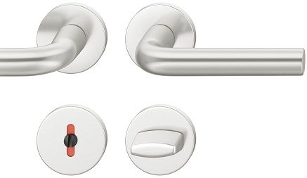 Rokt./apaļo rozešu grt.WC, DB 39-58 mm, alumīnijs F1